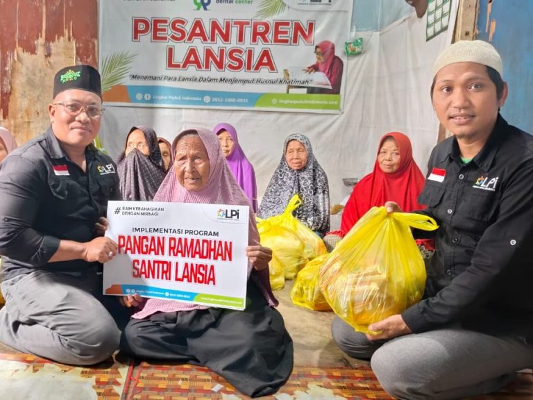 Sambut Ramadhan LPI Hadirkan 60 Paket Pangan untuk Mereka yang Terlupa. 