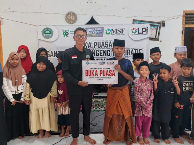 Kebersamaan Ramadhan untuk Yatim Dhuafa di Lombok Tengah