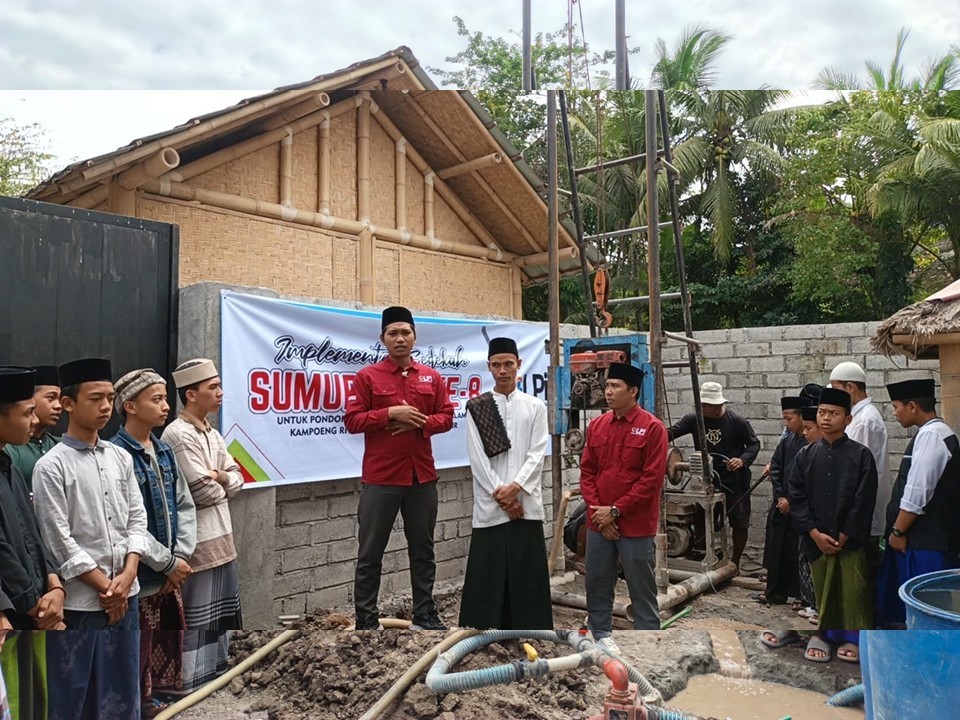 Proses Pengeboran Sumur Bor Titik ke-8 di Ponpes Darus Salam Kampoeng Riyadhah Terus Berjalan
