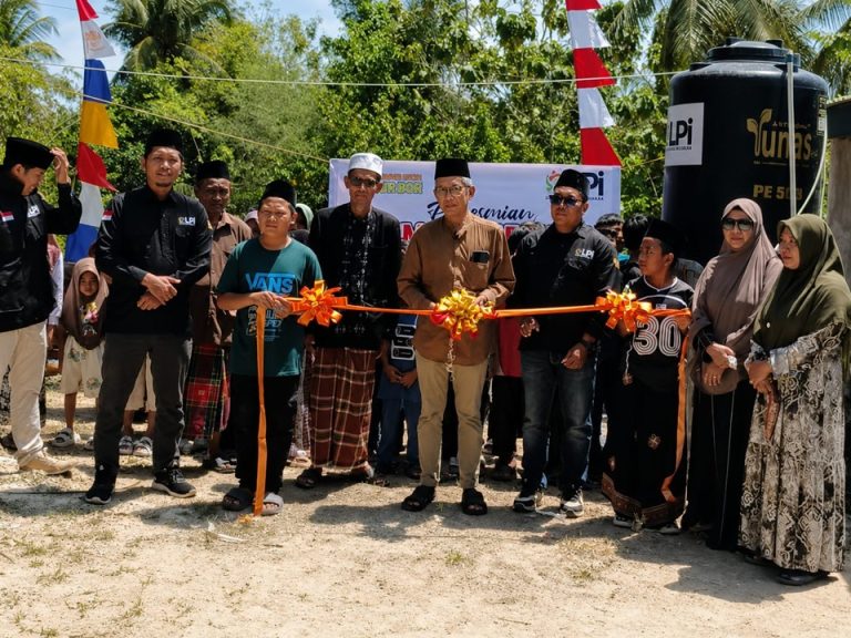 LPI Resmikan Sumur Bor Berkah ke-9 di Lombok Tengah